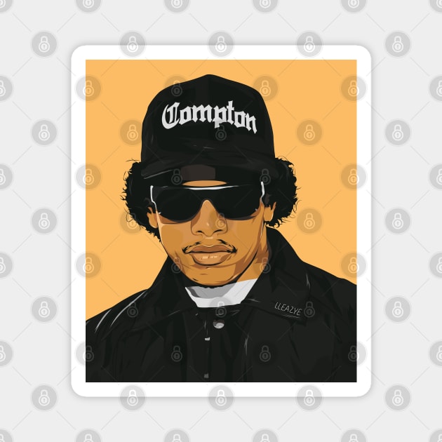 Eazy-E Magnet by JhomArtStore