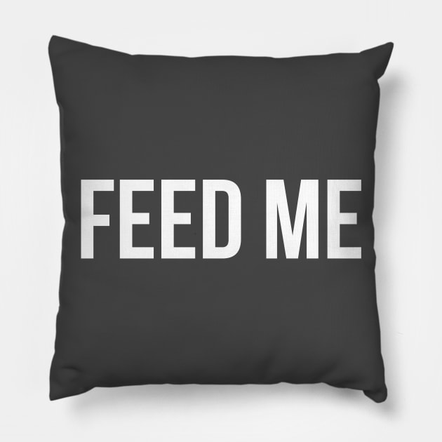 Feed Me Pillow by GrayDaiser