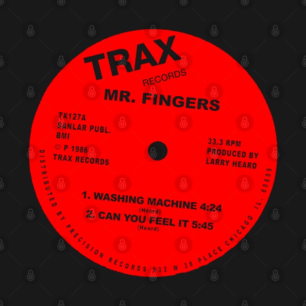 Trax / Mr Fingers / Acid House Vinyl Record by DankFutura