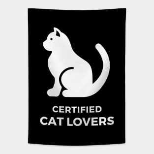 Certified Cat Lover V1 Tapestry