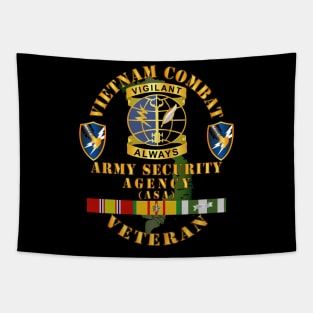 Vietnam Combat Veteran - ASA SSI - DUI  w VN SVC Tapestry