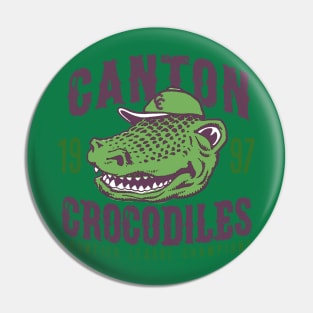 Canton Crocodiles Pin