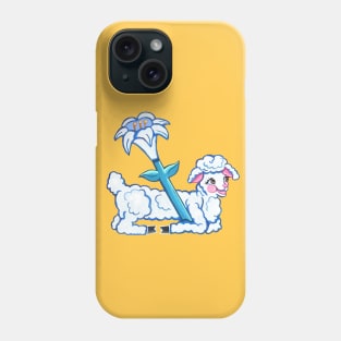 Easter Lamb with Lily Flower Phone Case