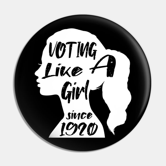 voting like a girl since 1920 Pin by YAN & ONE