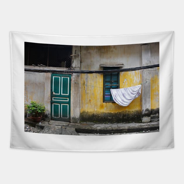 House in Hanoi Tapestry by jojobob