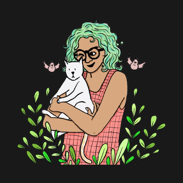 Cat Lady 1 by Sunny Skies Starry Eyes