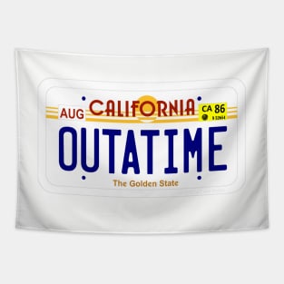 OUTATIME - Back to the Future Tapestry