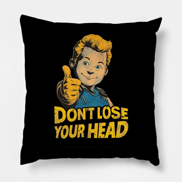 FallOut, Nuclear Explosion Graphic 08 Pillow by ToddT