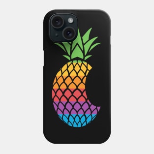 Pineapple Black Phone Case