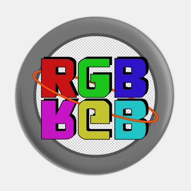 RGB Colors Pin by teesiscool