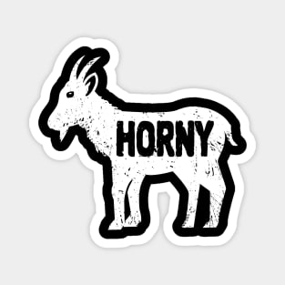 Horny Goat Funny adult humor mens Inappropriate Magnet