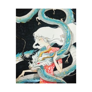 Dragon and Girl T-Shirt