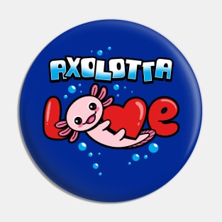 Axolotta Love Pin