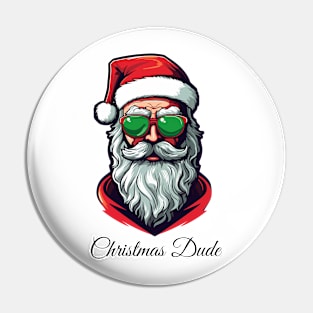 Christmas Dude Pin