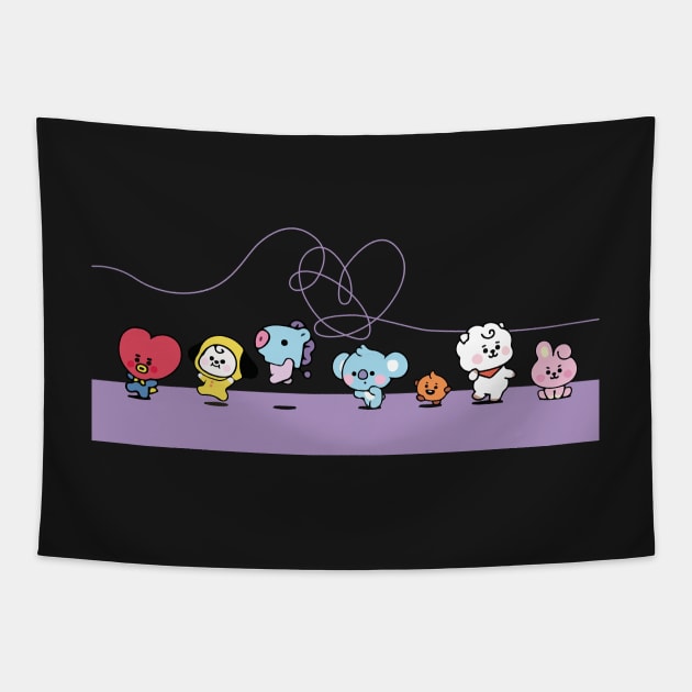 bt cuties Tapestry by magicblend