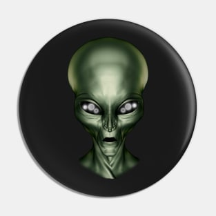 Alienated Alien Army Recruit 001 Pin