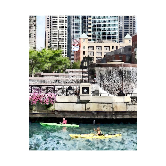 Chicago IL - Kayaking on the Chicago River by SusanSavad