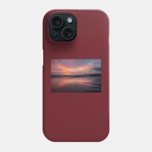 December Dawn on the beach at Blyth Phone Case