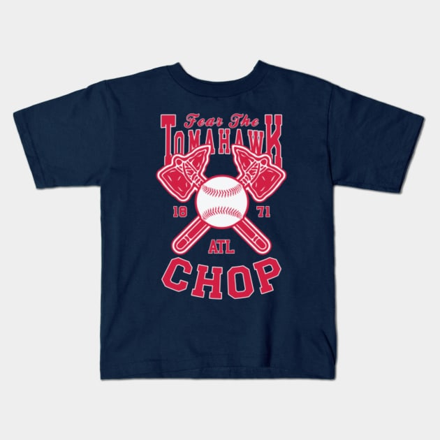 Atlanta Braves Tomahawk toddler and youth tee