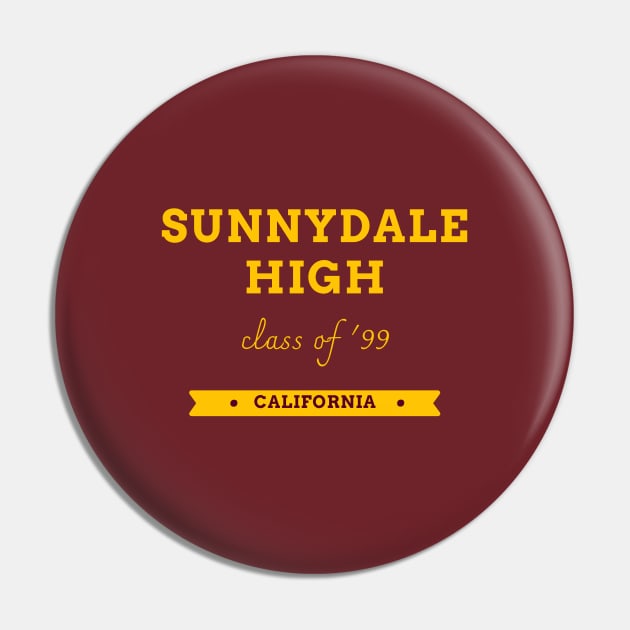 Sunnydale High Class of 1999 BTVS Pin by likeapeach