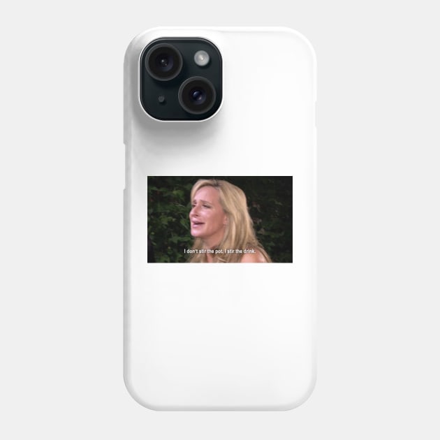 I don't stir the pot RHONY Phone Case by ematzzz