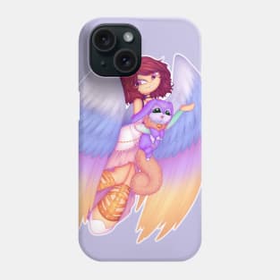 Angel and Io Phone Case