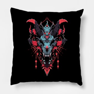 Totem Skull Pillow