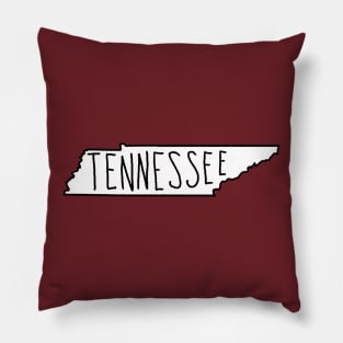 The State of Tennessee - No Color Pillow