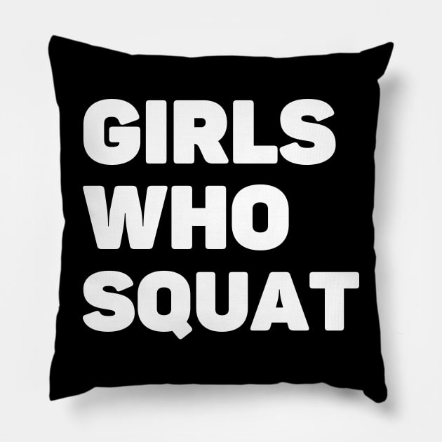 Squat Pillow by AniTeeCreation