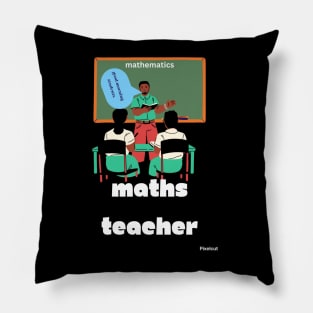 Maths Teacher Pillow