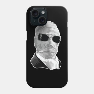 Invisible (Black & White Version) Phone Case