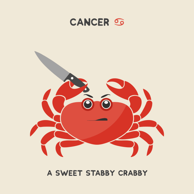 Zodiac - Cancer, A sweet stabby crabby by BoreeDome