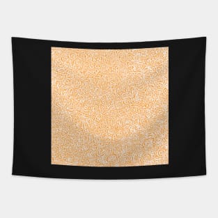 Orange Rings Tapestry