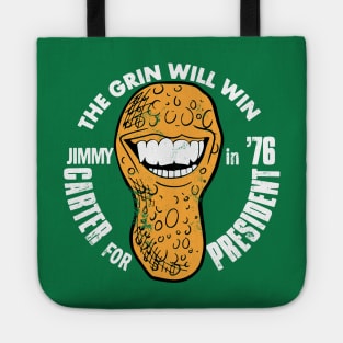 The Grin Will Win (Jimmy Carter for President in '76) Tote