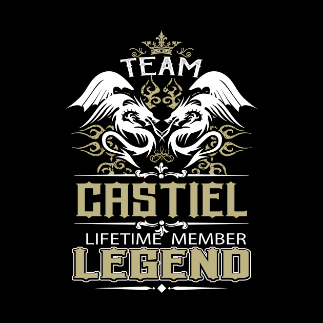 Castiel Name T Shirt -  Team Castiel Lifetime Member Legend Name Gift Item Tee by yalytkinyq