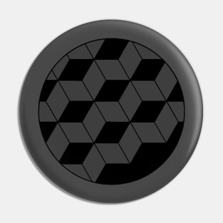 circle of cubes Pin