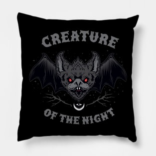 Creature of the night! Pillow