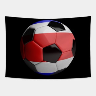 Costa Rica Soccer Ball Tapestry