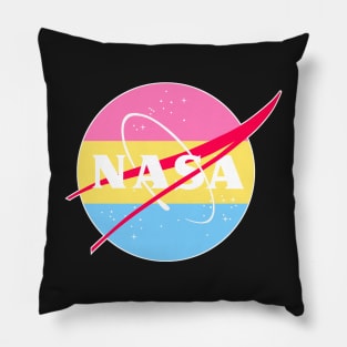 Pastel Nasa Logo - Pan Pillow