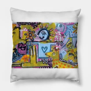 open heart Pillow