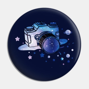 Galaxy dslr camera Pin