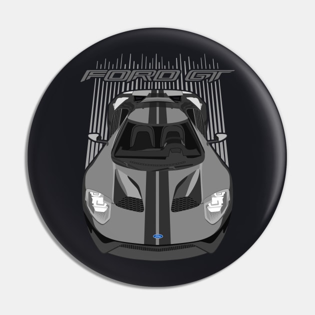 Ford GT-grey and black Pin by V8social