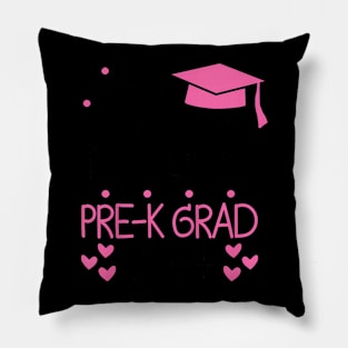 Kids Little Miss Pre K Grad Preschool Pre k Graduation 2024 Pillow