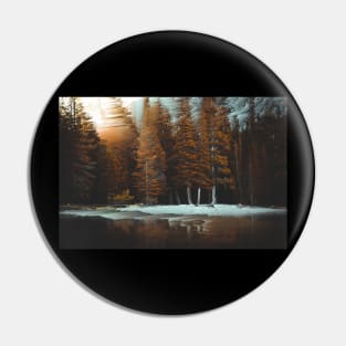 Rippling Beach of the Shrouded Forest Pin