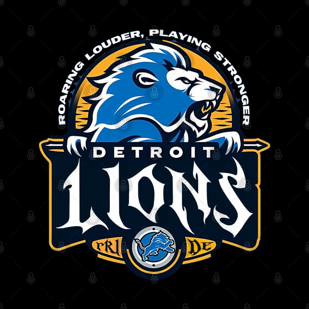 detriot lions pride by AOAOCreation