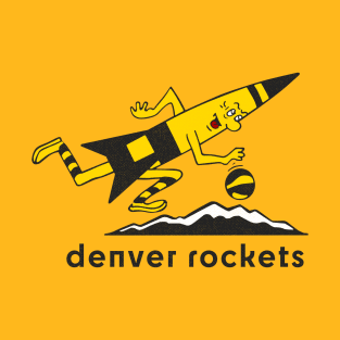 Defunct Denver Rockets Basketball 1973 T-Shirt