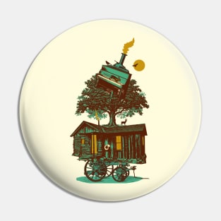 TREE CABIN Pin