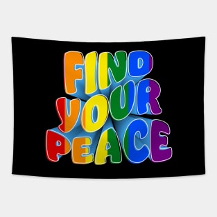 Tranquil Acceptance: Find Your Peace in Pride Month Tapestry