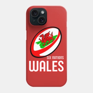 Wales Rugby Six Nations Phone Case