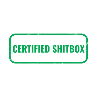 Certified Shitbox - Green Label Design T-Shirt